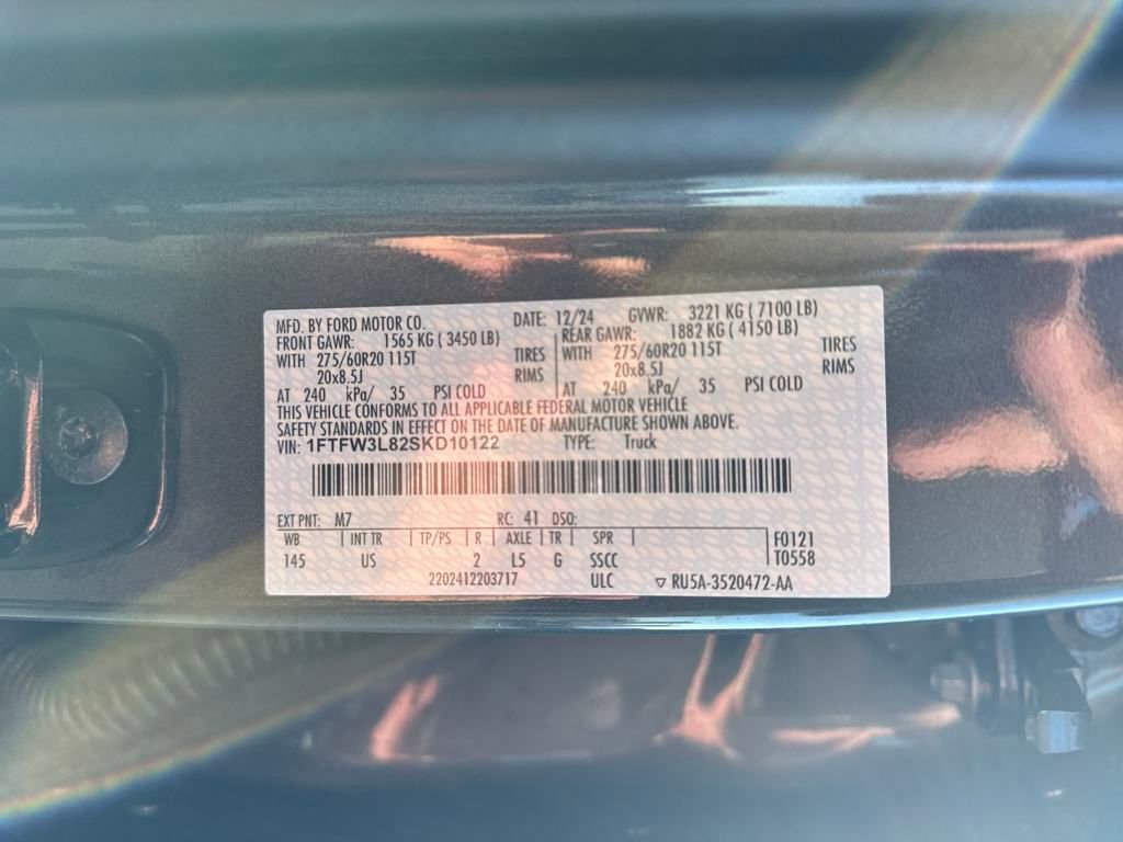 New 2025 Ford F150 XLT w/ Equipment Group 302A MID image 29