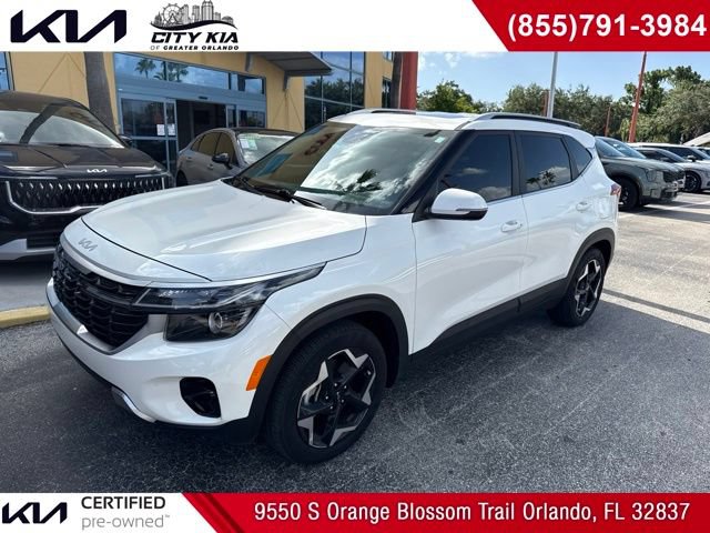 Certified 2024 Kia Seltos EX