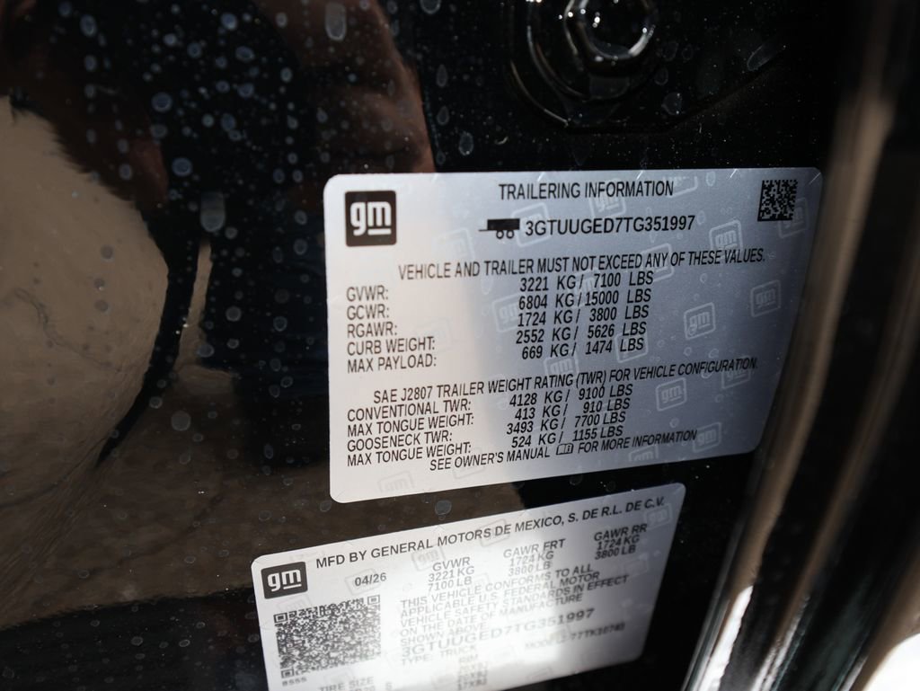 New 2026 GMC Sierra 1500 Denali w/ Technology Package AWD/4WD image 38