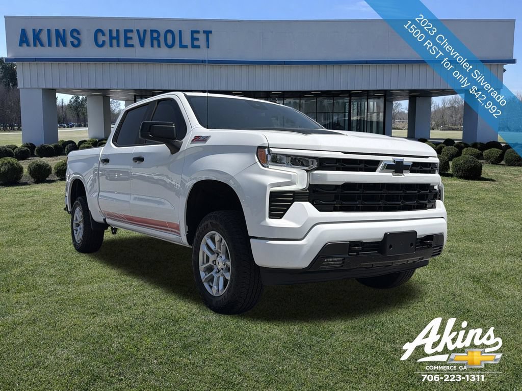Certified 2023 Chevrolet Silverado 1500 RST w/ Z71 Off-Road Package AWD/4WD image 3