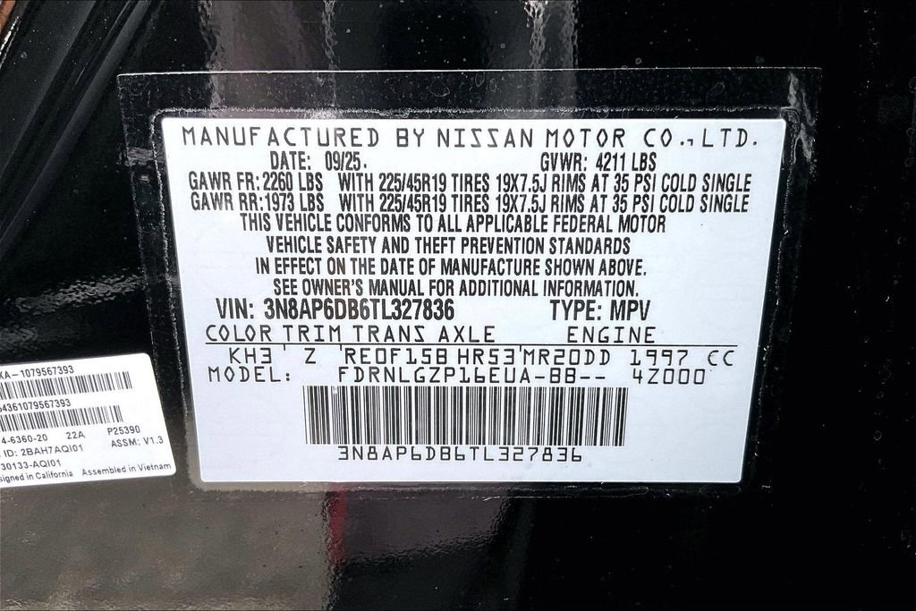 New 2026 Nissan Kicks SR w/ Cold Weather Package image 14