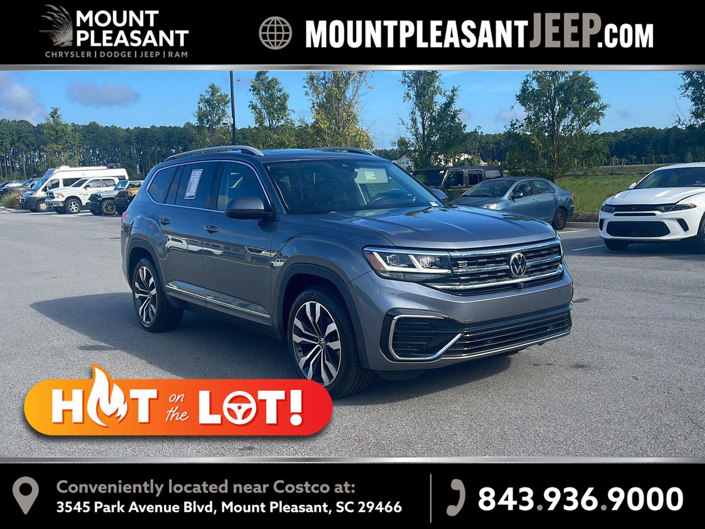Used 2021 Volkswagen Atlas SEL Premium