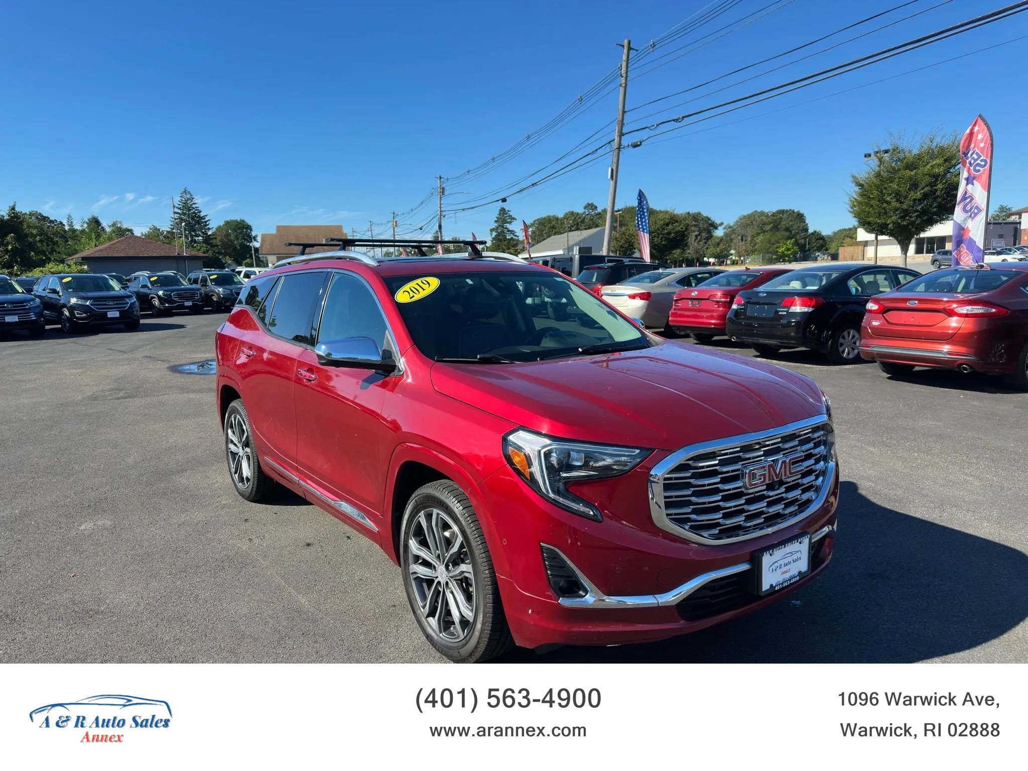 Used 2019 GMC Terrain Denali w/ Advanced Safety Package image 1