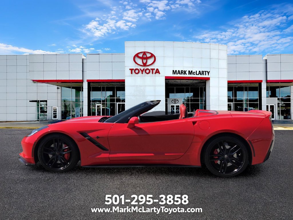 Used 2014 Chevrolet Corvette Stingray Convertible w/ 3LT Preferred Equipment Group RWD image 2