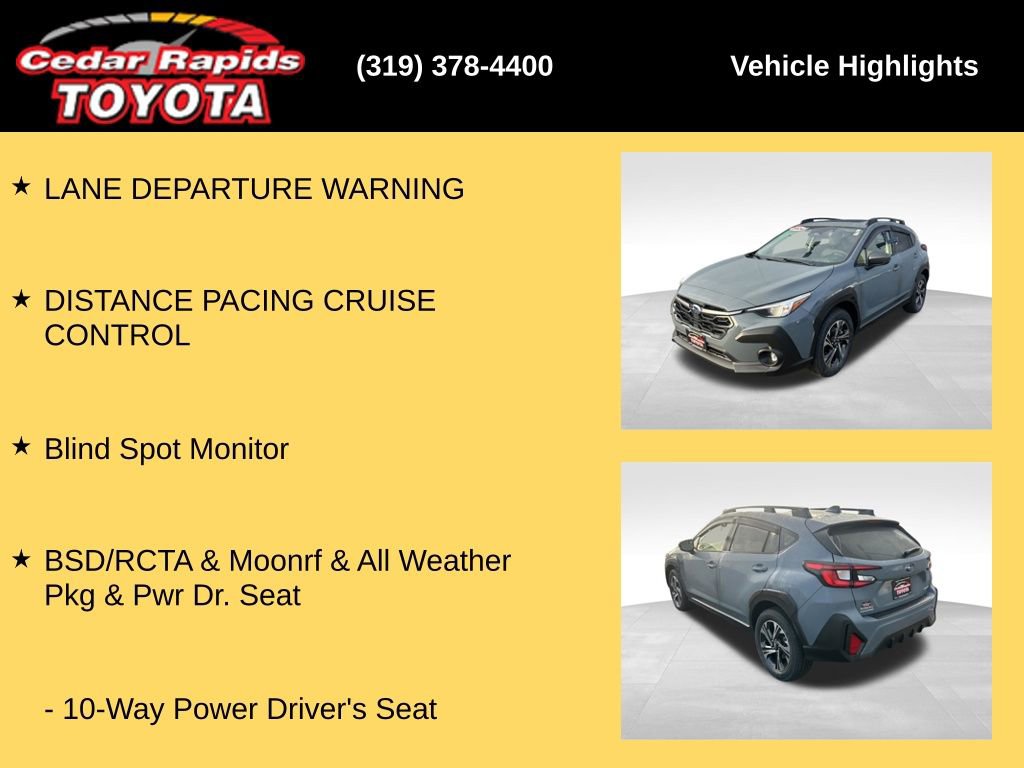 Used 2024 Subaru Crosstrek 2.0i Premium image 22