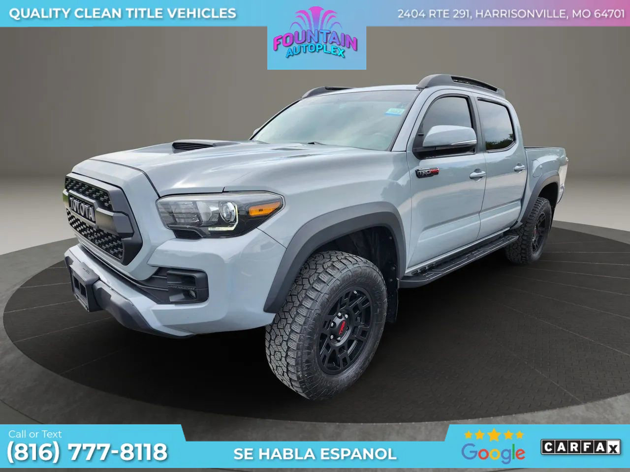 Used 2017 Toyota Tacoma TRD Pro