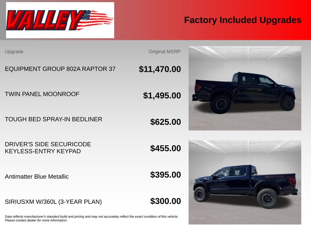 New 2026 Ford F150 Raptor AWD/4WD image 4