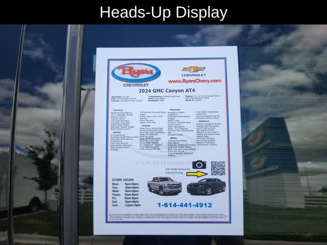 Used 2024 GMC Canyon AT4 w/ AT4 Premium Package AWD/4WD image 13