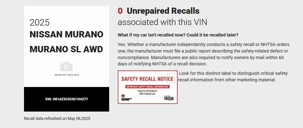 Used 2025 Nissan Murano SL image 20