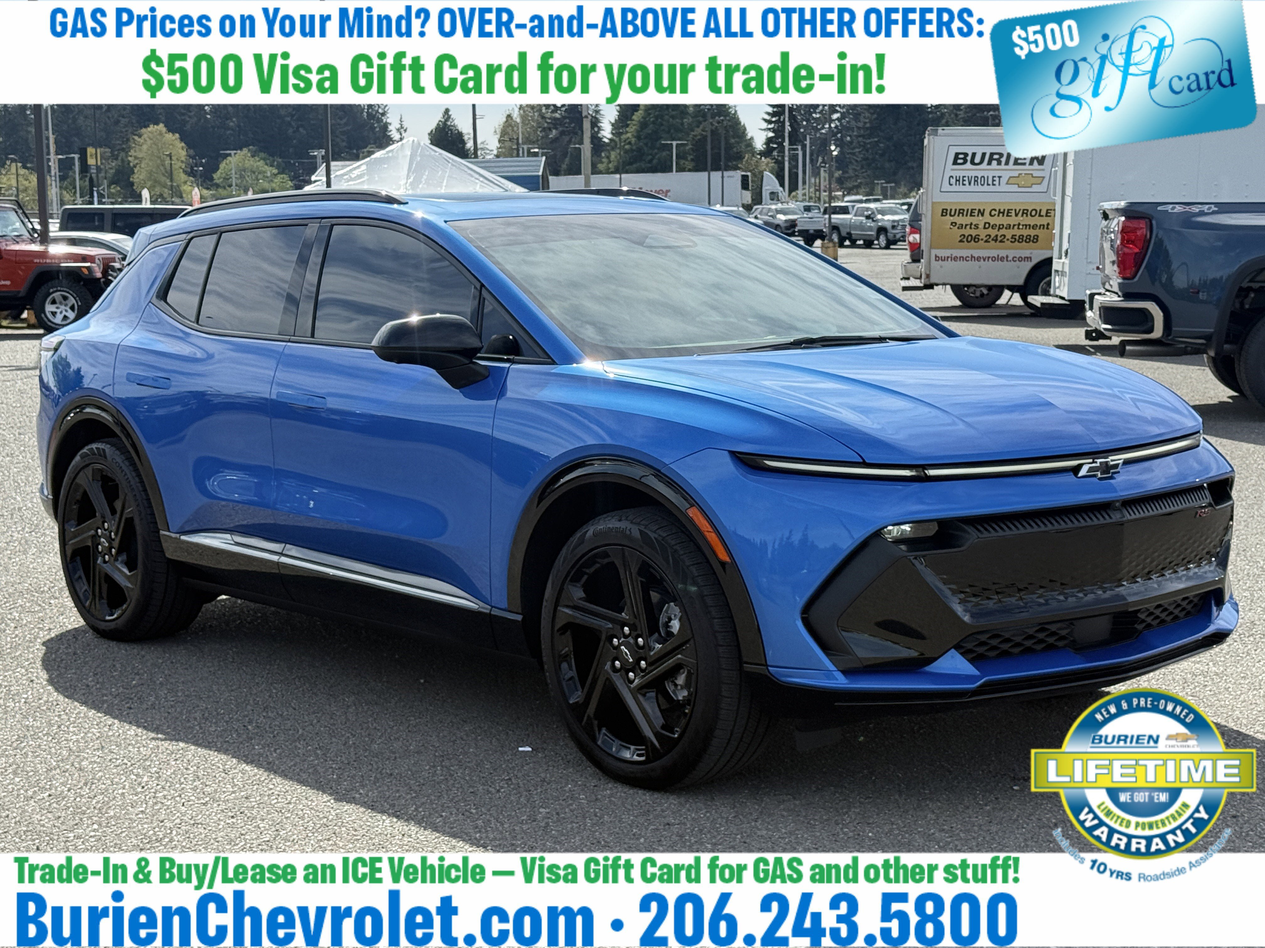 Used 2025 Chevrolet Equinox EV RS FWD image 7