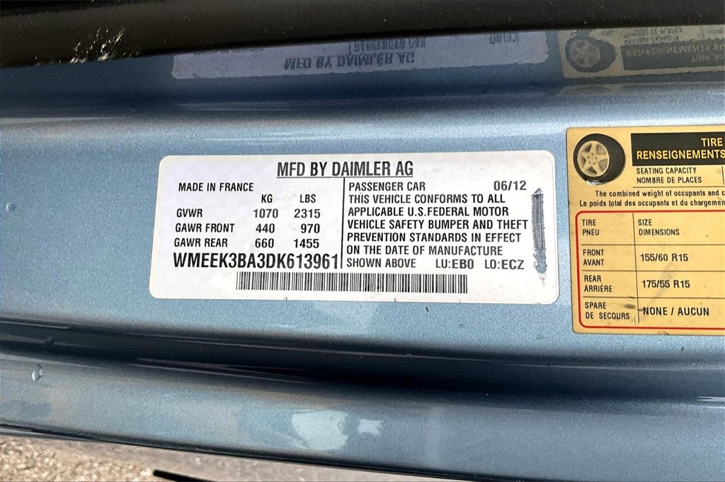 Used 2013 smart fortwo passion image 31