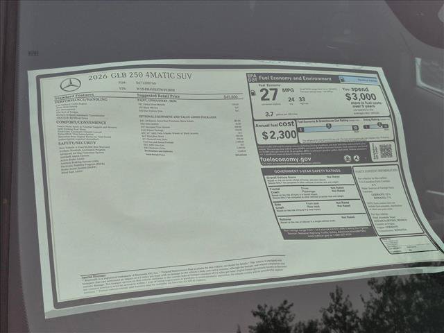 New 2026 Mercedes-Benz GLB 250 4MATIC image 17
