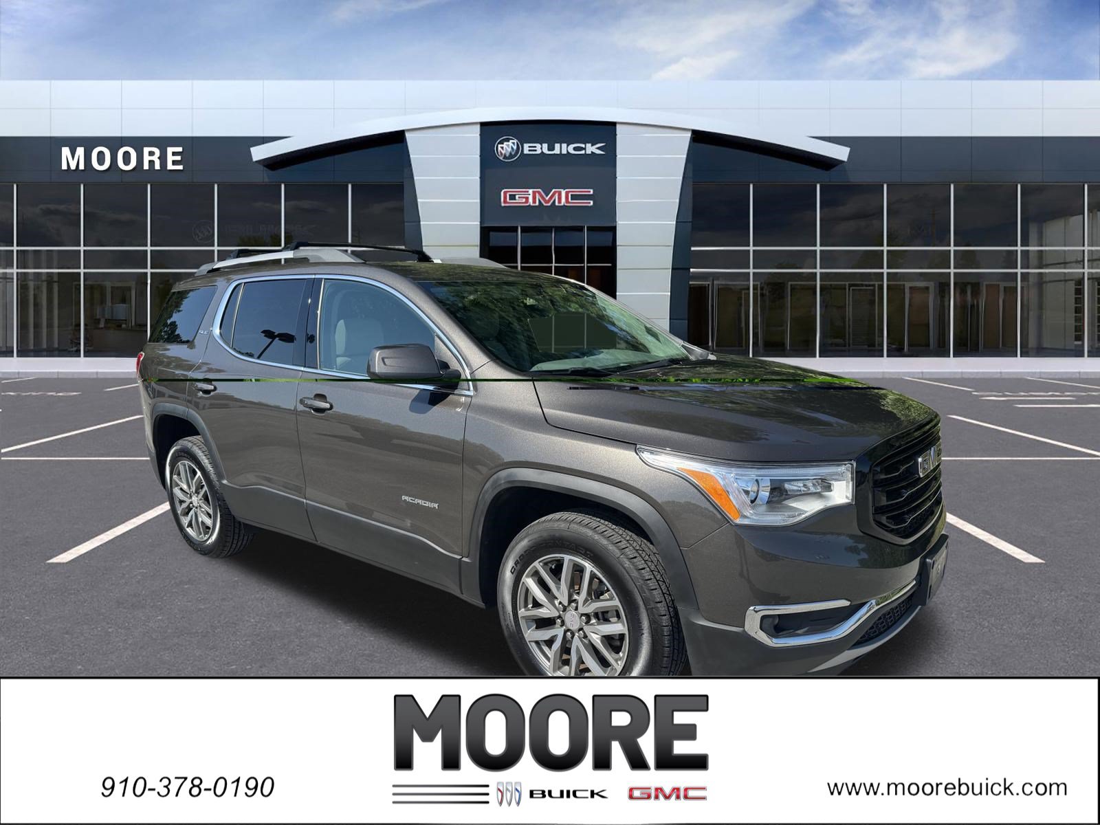 Used 2019 GMC Acadia SLE w/ LPO, Black Accent Package
