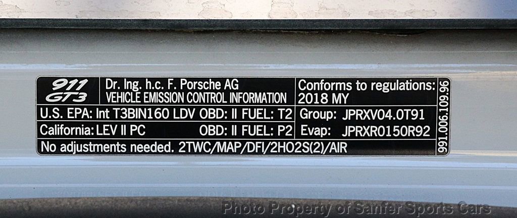 Used 2018 Porsche 911 GT3 image 42