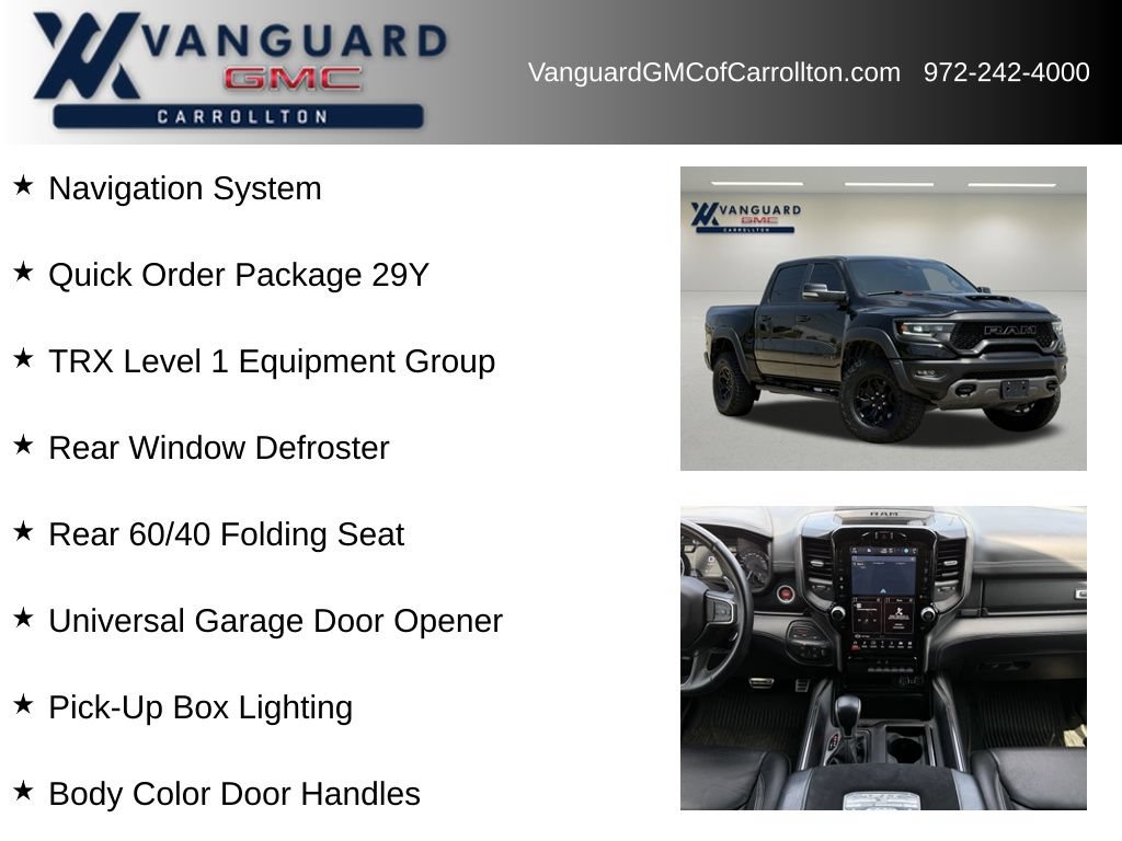 Used 2022 RAM 1500 TRX w/ TRX Level 1 Equipment Group AWD/4WD image 6