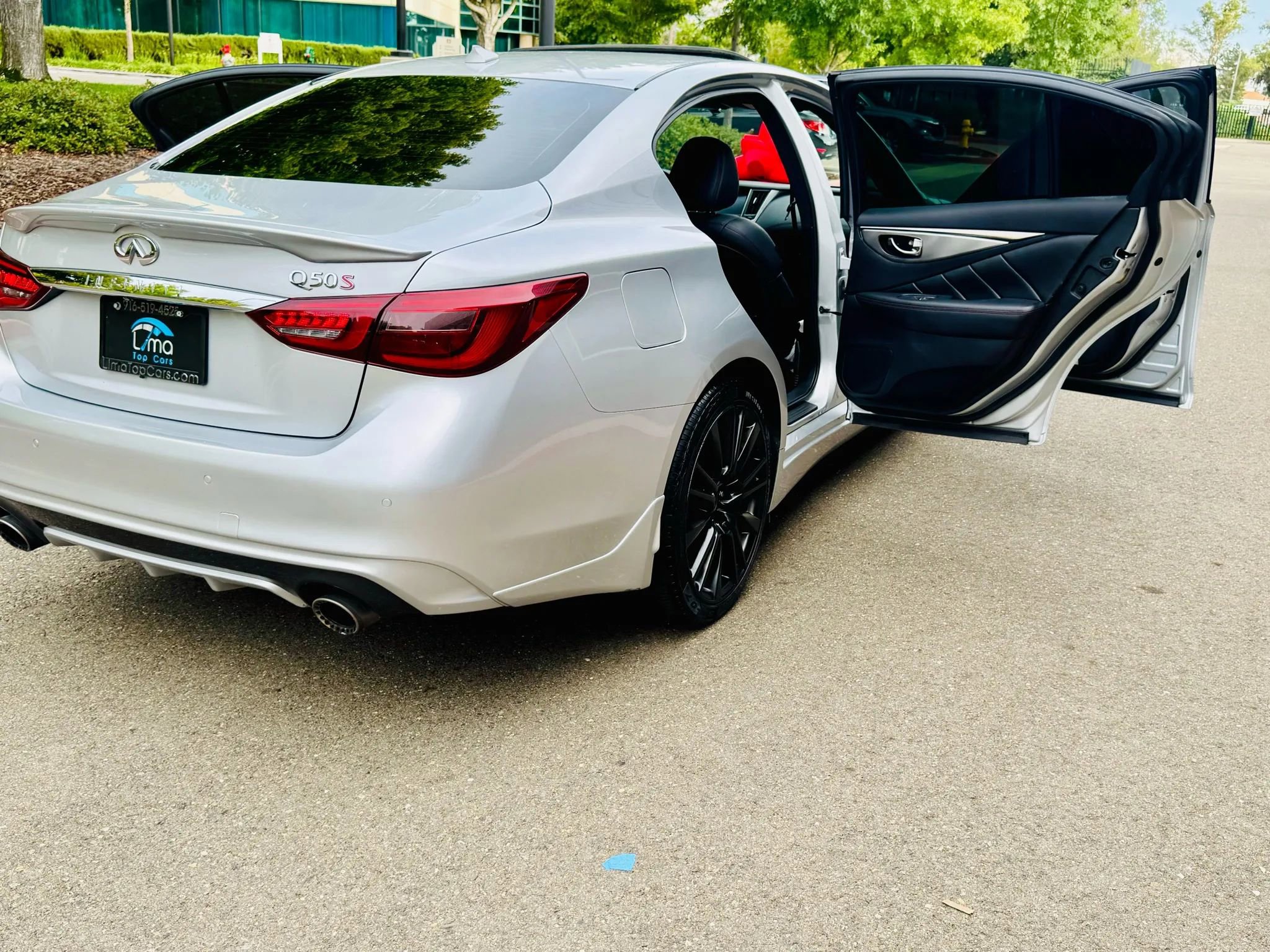 Used 2019 INFINITI Q50 Red Sport 400 RWD image 34