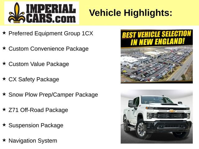 Certified 2025 Chevrolet Silverado 2500 Custom w/ Custom Value Package AWD/4WD image 3