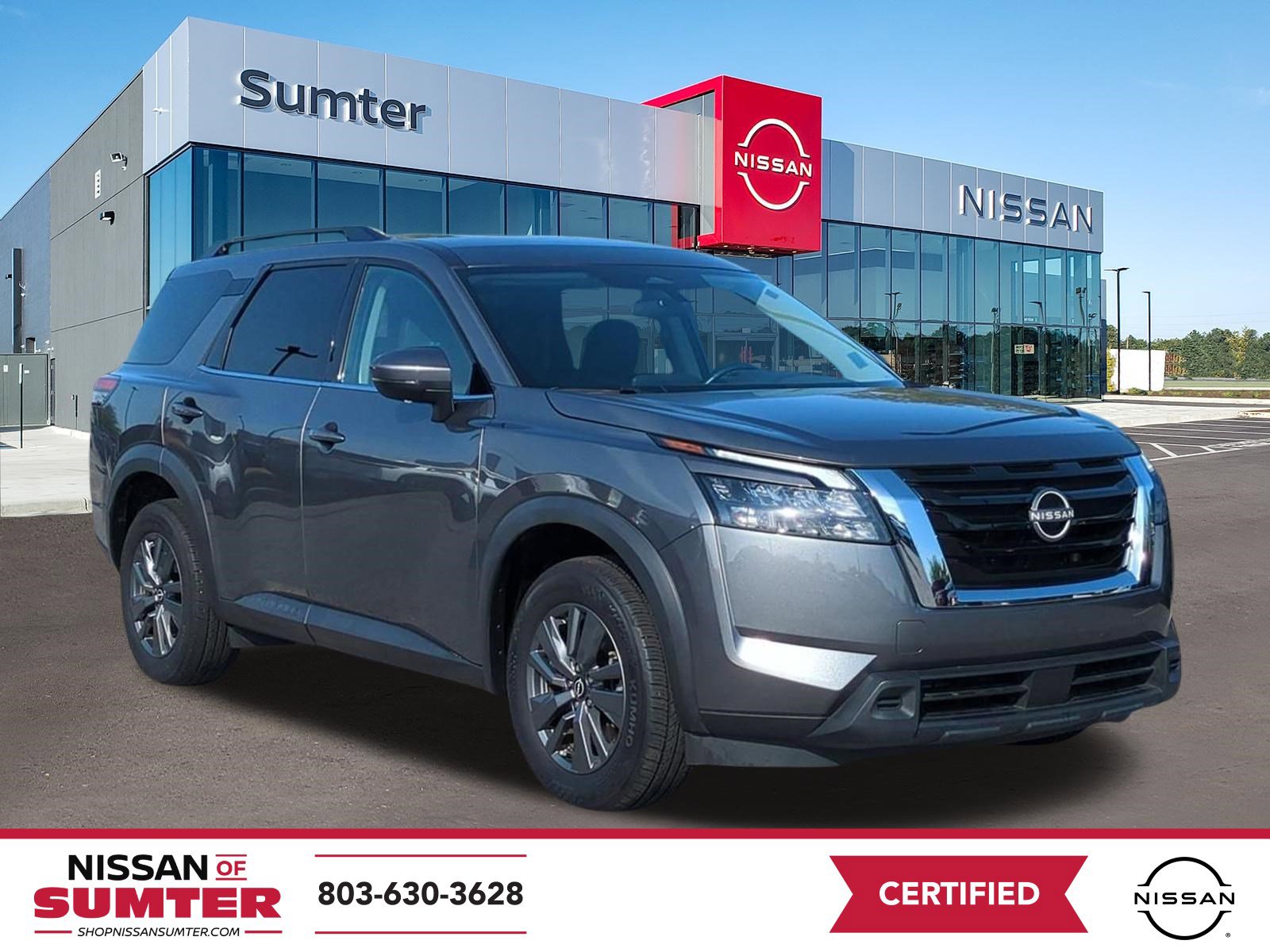 Certified 2023 Nissan Pathfinder SV FWD image 1