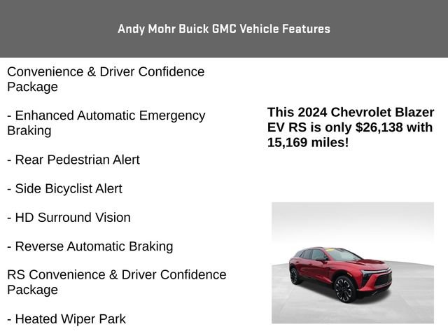 Used 2024 Chevrolet Blazer EV RS image 12