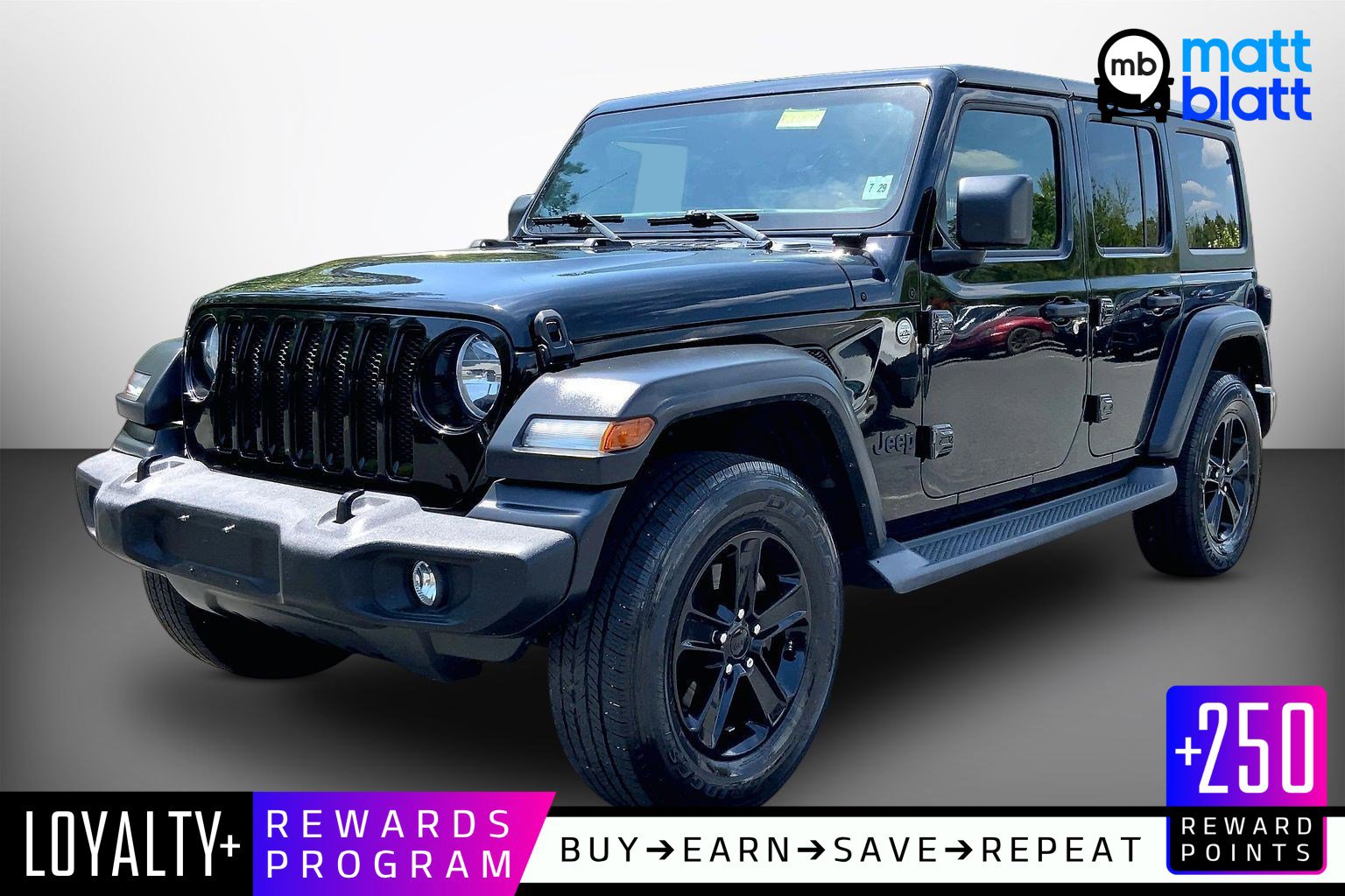 Used 2019 Jeep Wrangler Unlimited Sport AWD/4WD image 1