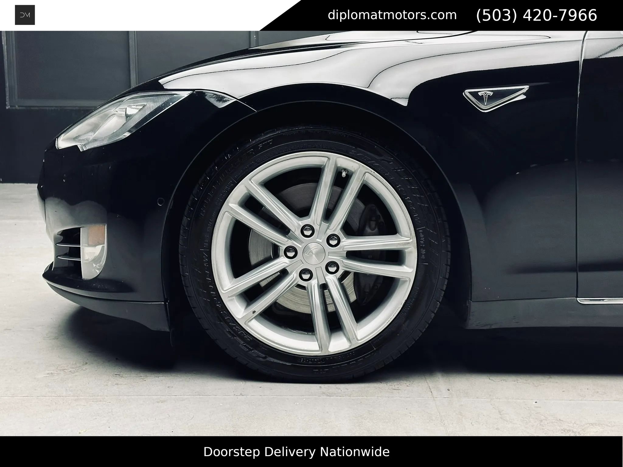 Used 2015 Tesla Model S 70D AWD/4WD image 36