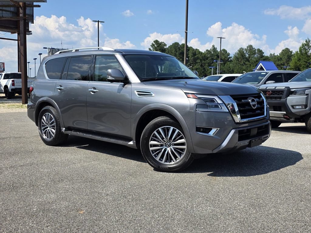 Used 2024 Nissan Armada SL w/ Captain's Chairs Package AWD/4WD image 2