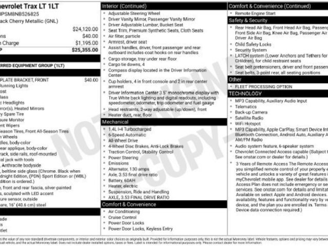 Used 2022 Chevrolet Trax LT AWD/4WD image 33