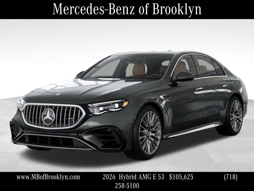 New 2026 Mercedes-Benz E 53 AMG e 4MATIC Sedan image 1