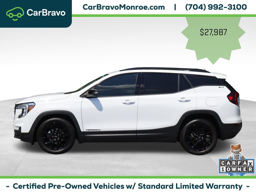 Certified 2024 GMC Terrain SLT w/ Infotainment Package II FWD image 2