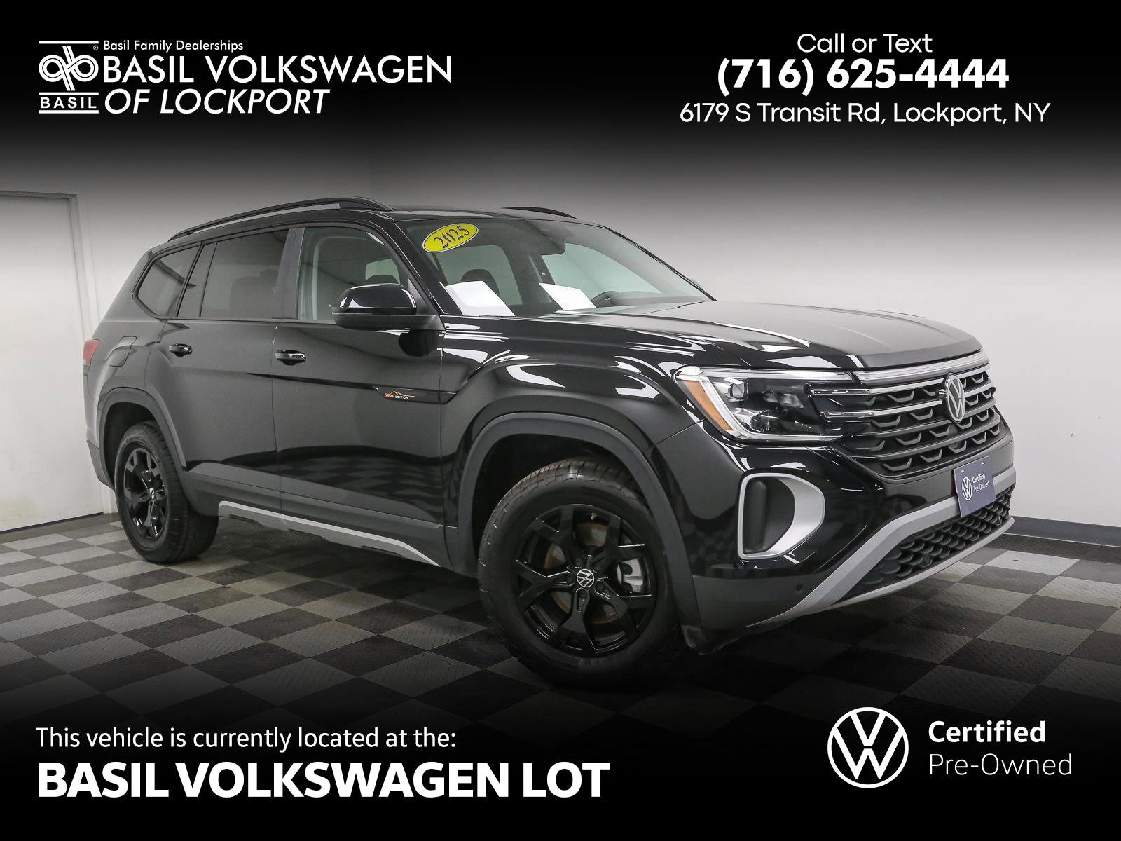 Certified 2025 Volkswagen Atlas Peak Edition SE