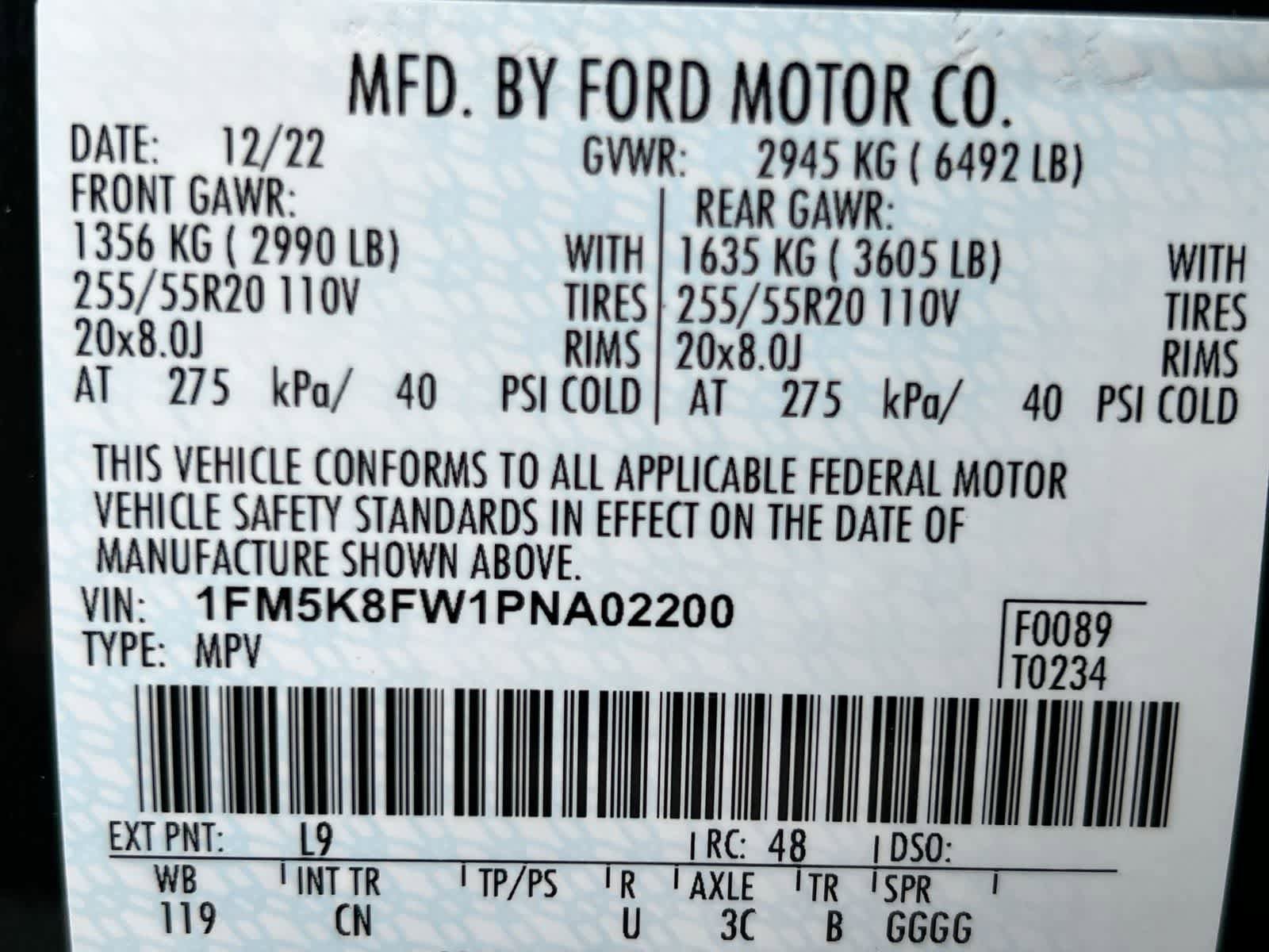 Used 2023 Ford Explorer Limited w/ Hybrid Equipment Group 310A AWD/4WD image 37