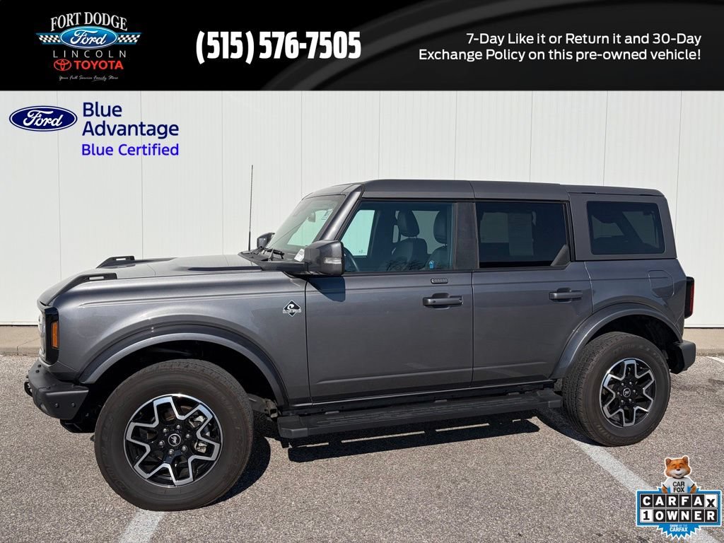Certified 2023 Ford Bronco Outer Banks AWD/4WD image 1