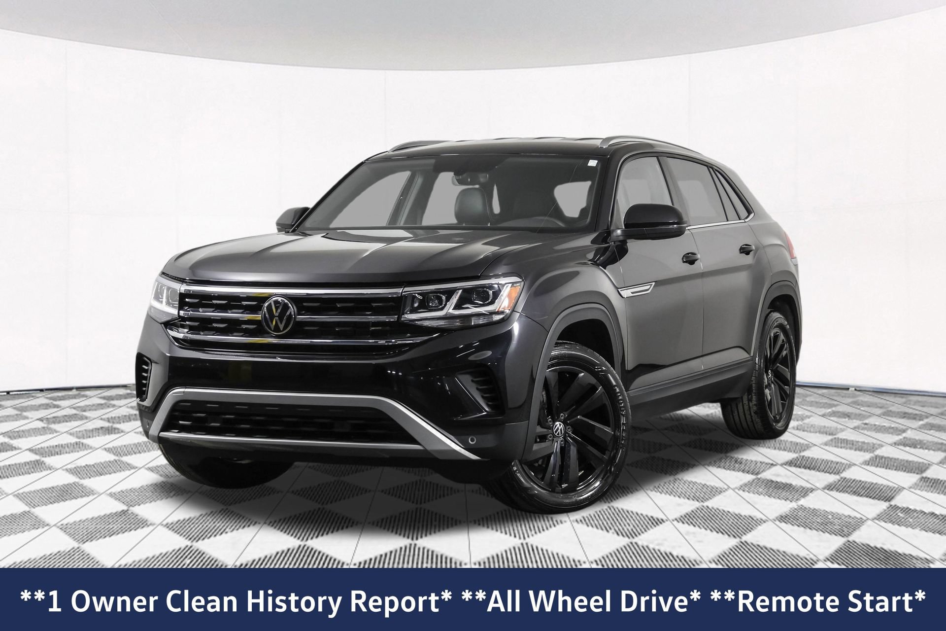 Used 2023 Volkswagen Atlas Cross Sport SE w/ Black Wheel Package AWD/4WD image 2