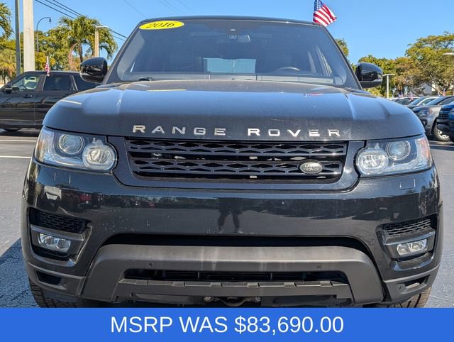 Used 2016 Land Rover Range Rover Sport Supercharged image 2