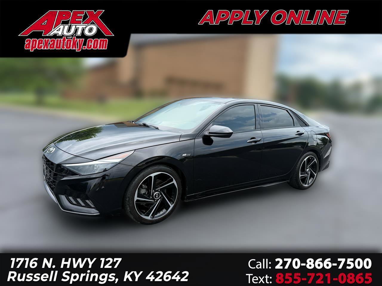 Used 2021 Hyundai Elantra N Line FWD image 1