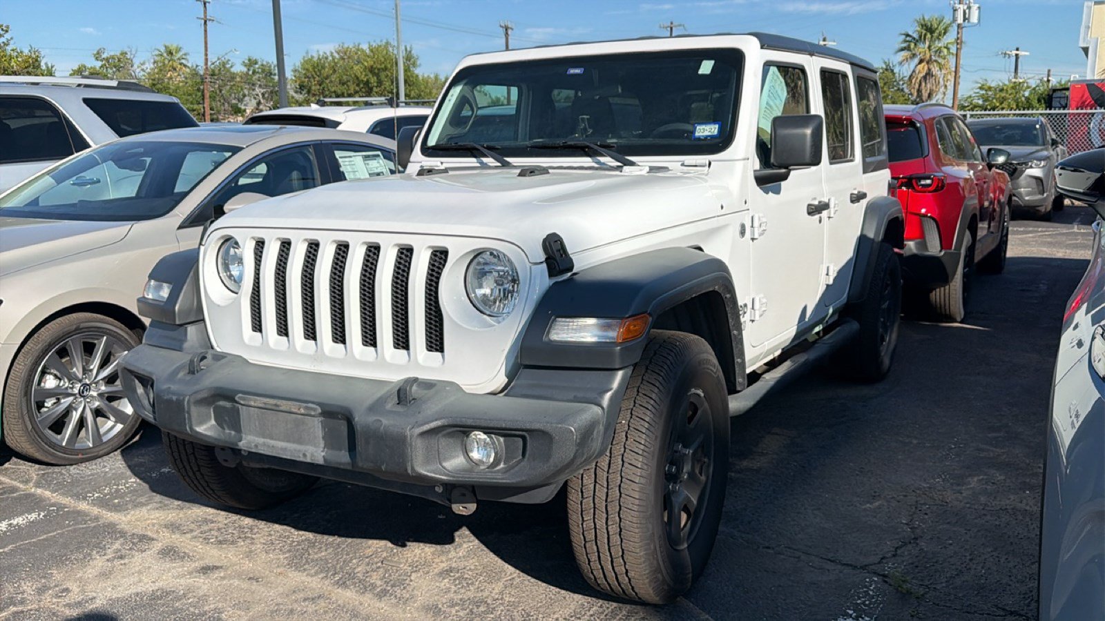 Used 2020 Jeep Wrangler Unlimited Sport AWD/4WD image 4