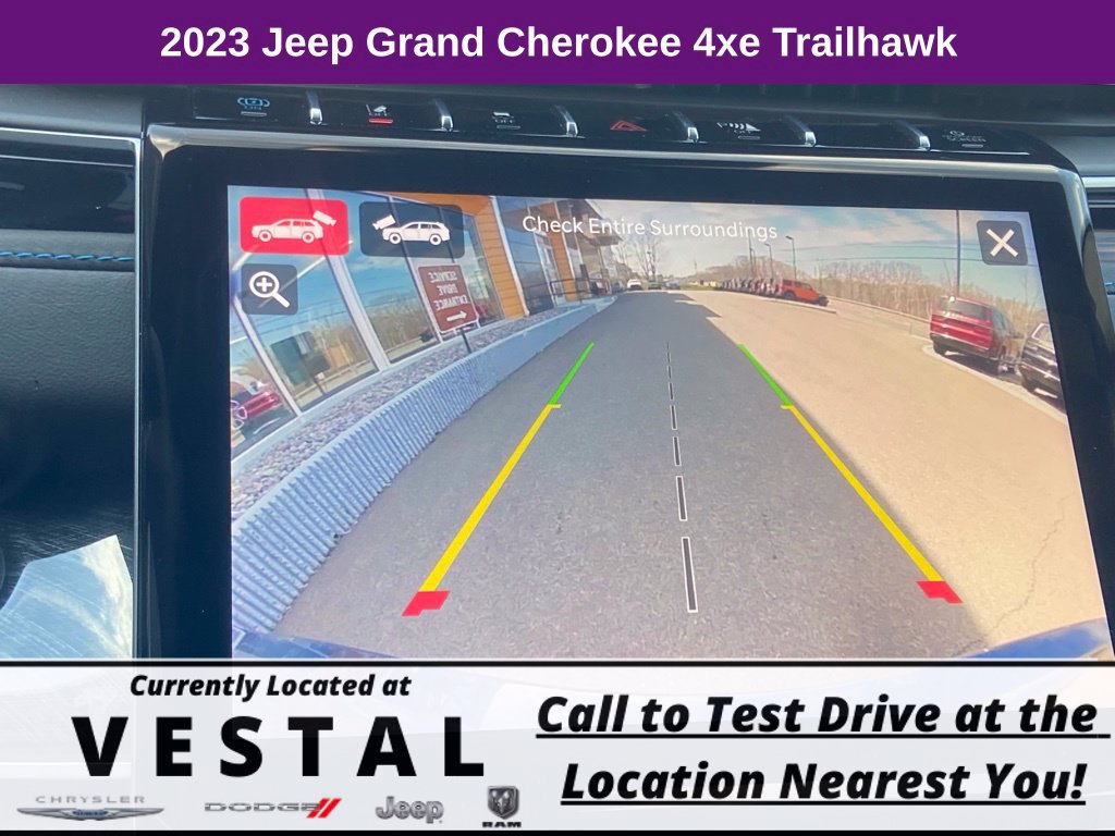 New 2023 Jeep Grand Cherokee Trailhawk w/ Advanced Protech Group II AWD/4WD image 30