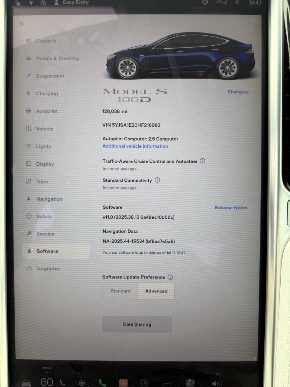 Used 2017 Tesla Model S 100D AWD/4WD image 10