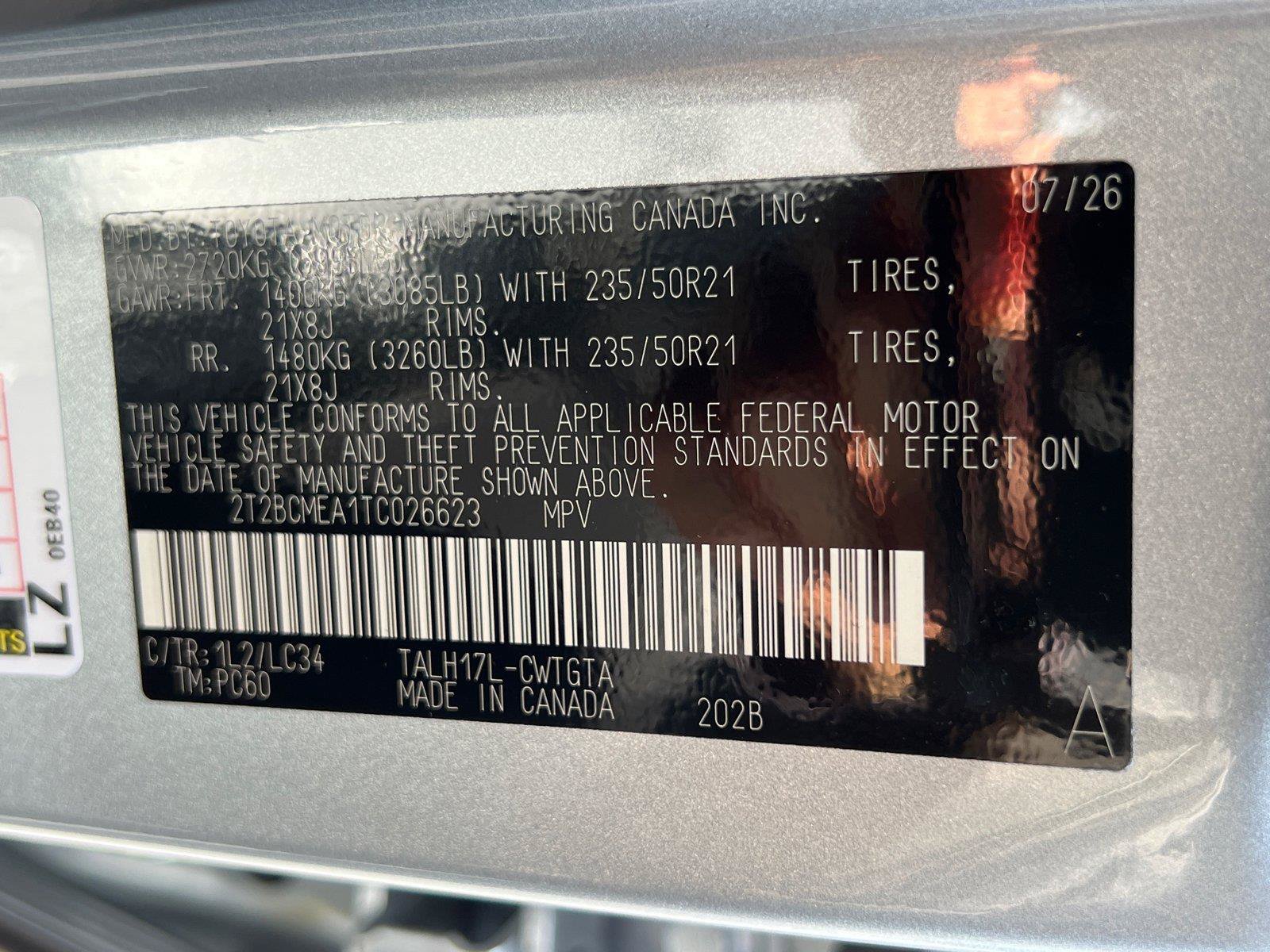 New 2026 Lexus RX 500h F Sport AWD/4WD image 26
