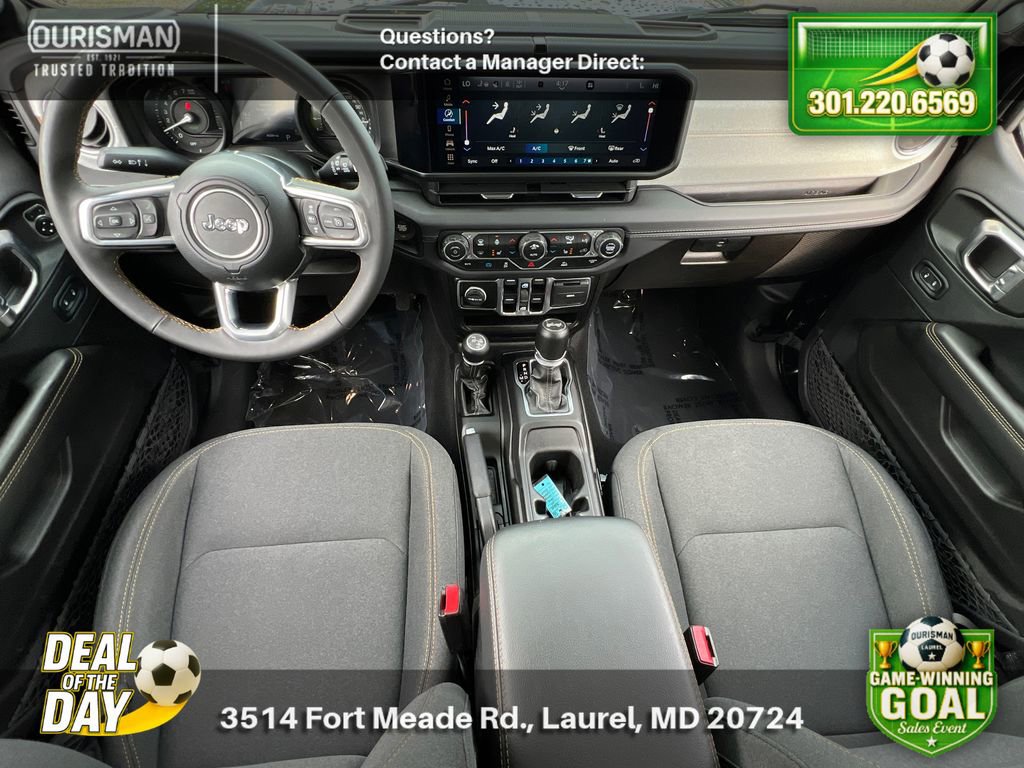 Used 2024 Jeep Wrangler Unlimited Sahara AWD/4WD image 17