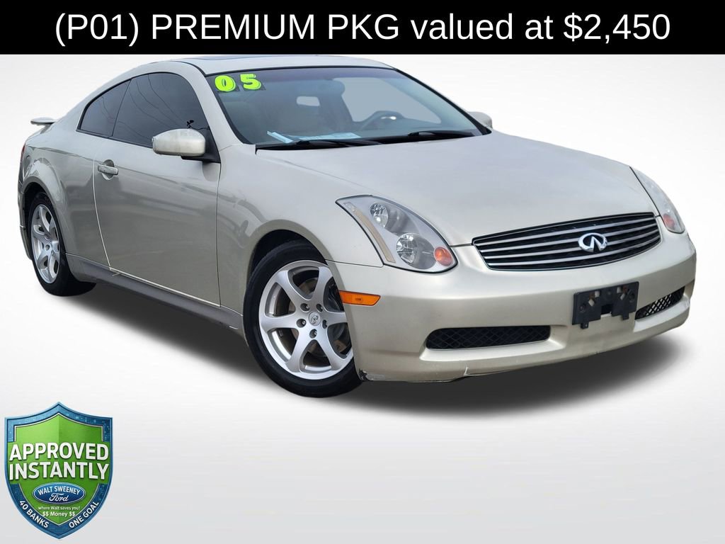 Used 2005 INFINITI G35 Coupe w/ (P01) Premium Pkg image 1