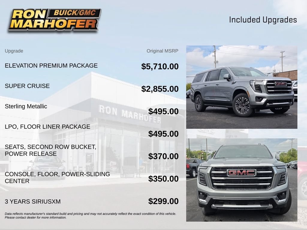 New 2026 GMC Yukon XL Elevation w/ Elevation Premium Package AWD/4WD image 7