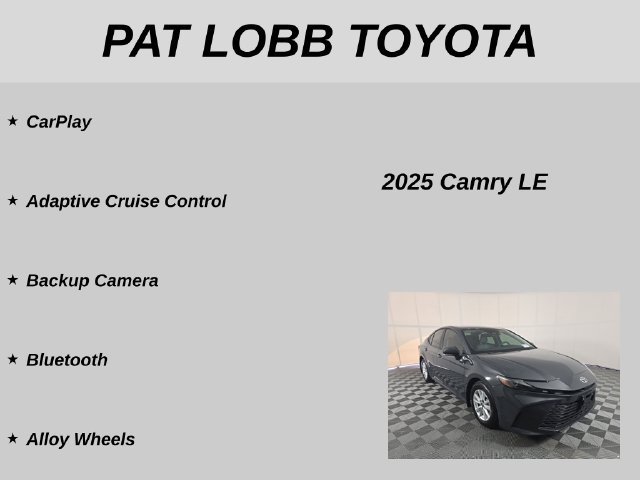 Used 2025 Toyota Camry LE FWD image 4