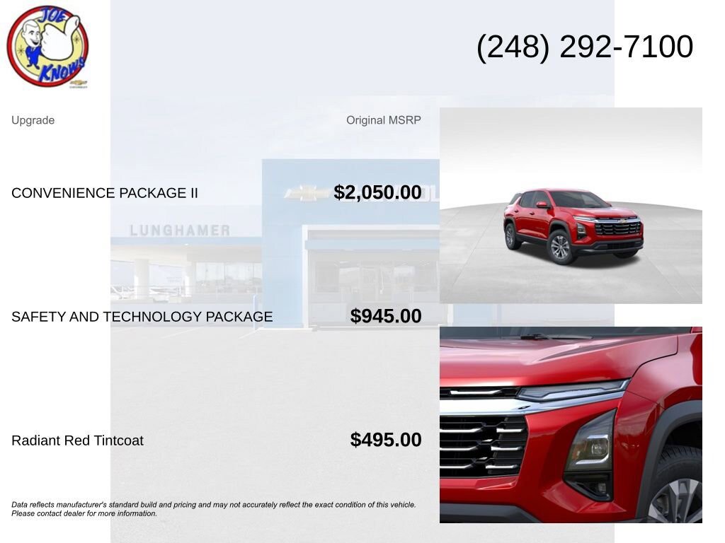 New 2026 Chevrolet Equinox LT w/ Convenience Package II FWD image 5