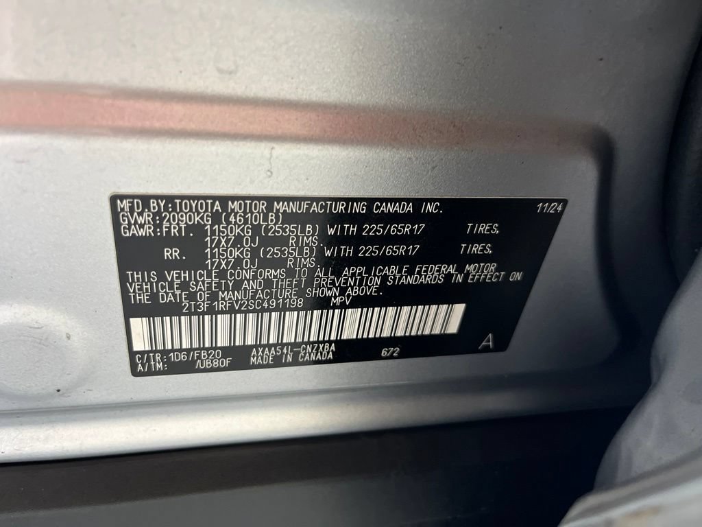 Used 2025 Toyota RAV4 LE AWD/4WD image 80