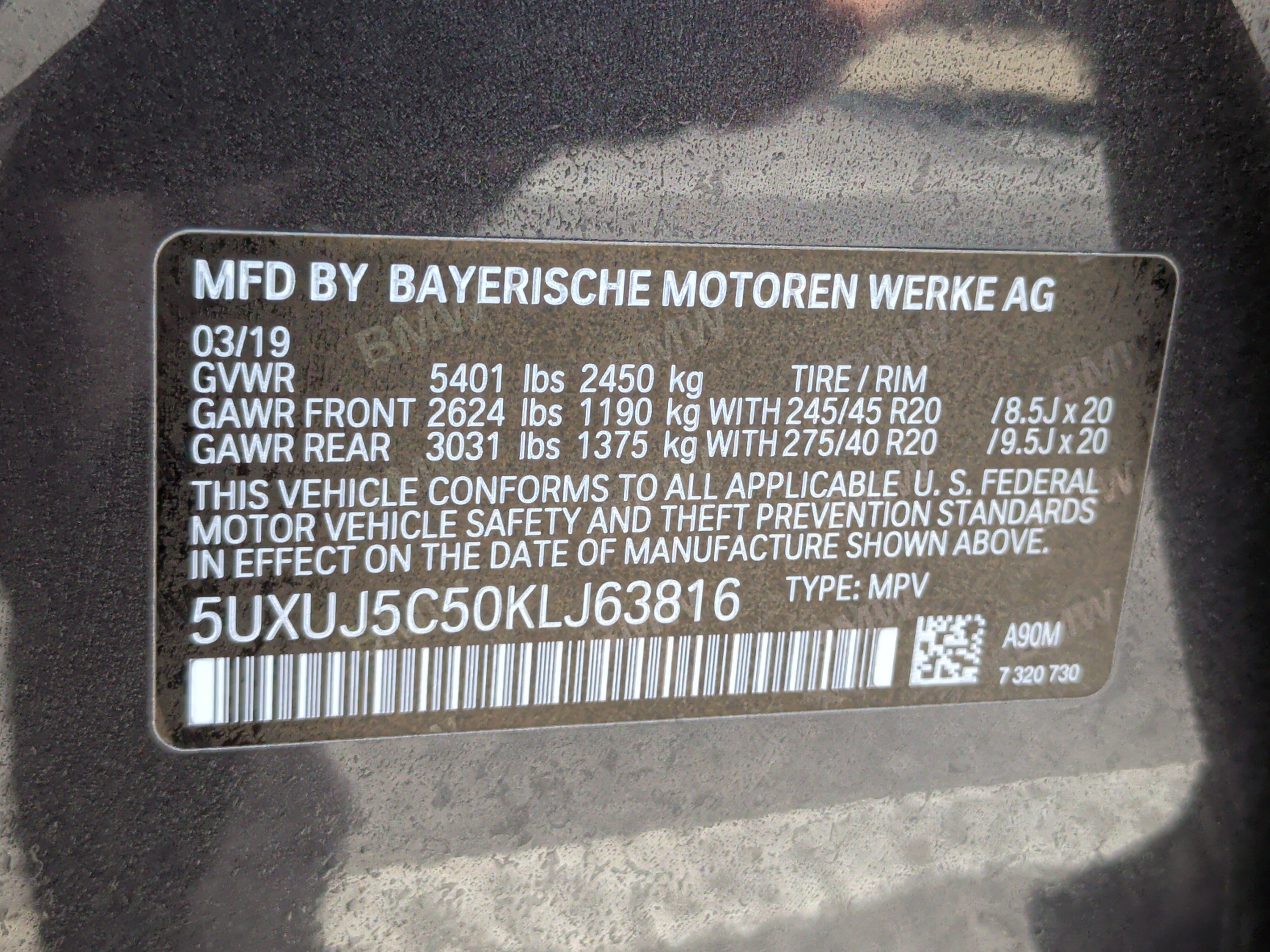 Used 2019 BMW X4 M40i w/ Executive Package AWD/4WD image 38