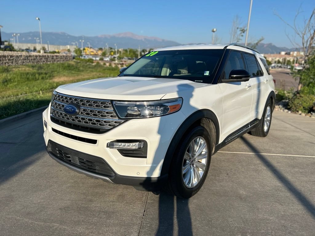 Used 2020 Ford Explorer Limited w/ Class III Trailer Tow Package RWD image 3