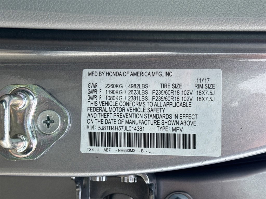 Used 2018 Acura RDX w/ Technology Package image 22