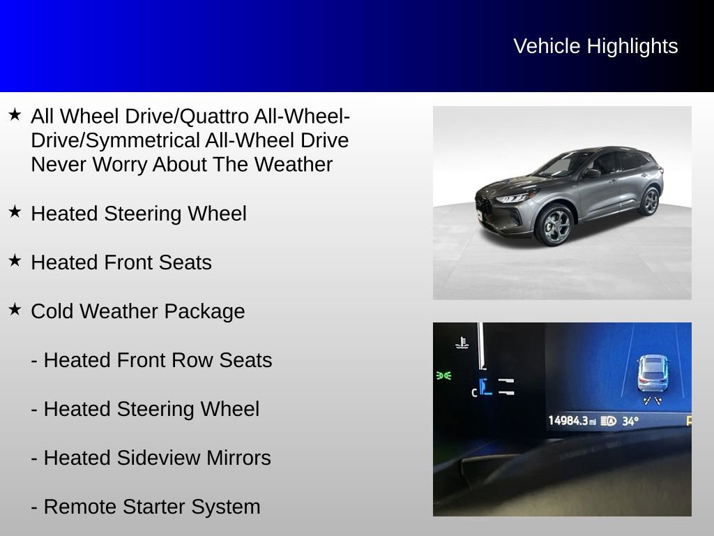 Used 2024 Ford Escape ST-Line AWD/4WD image 4