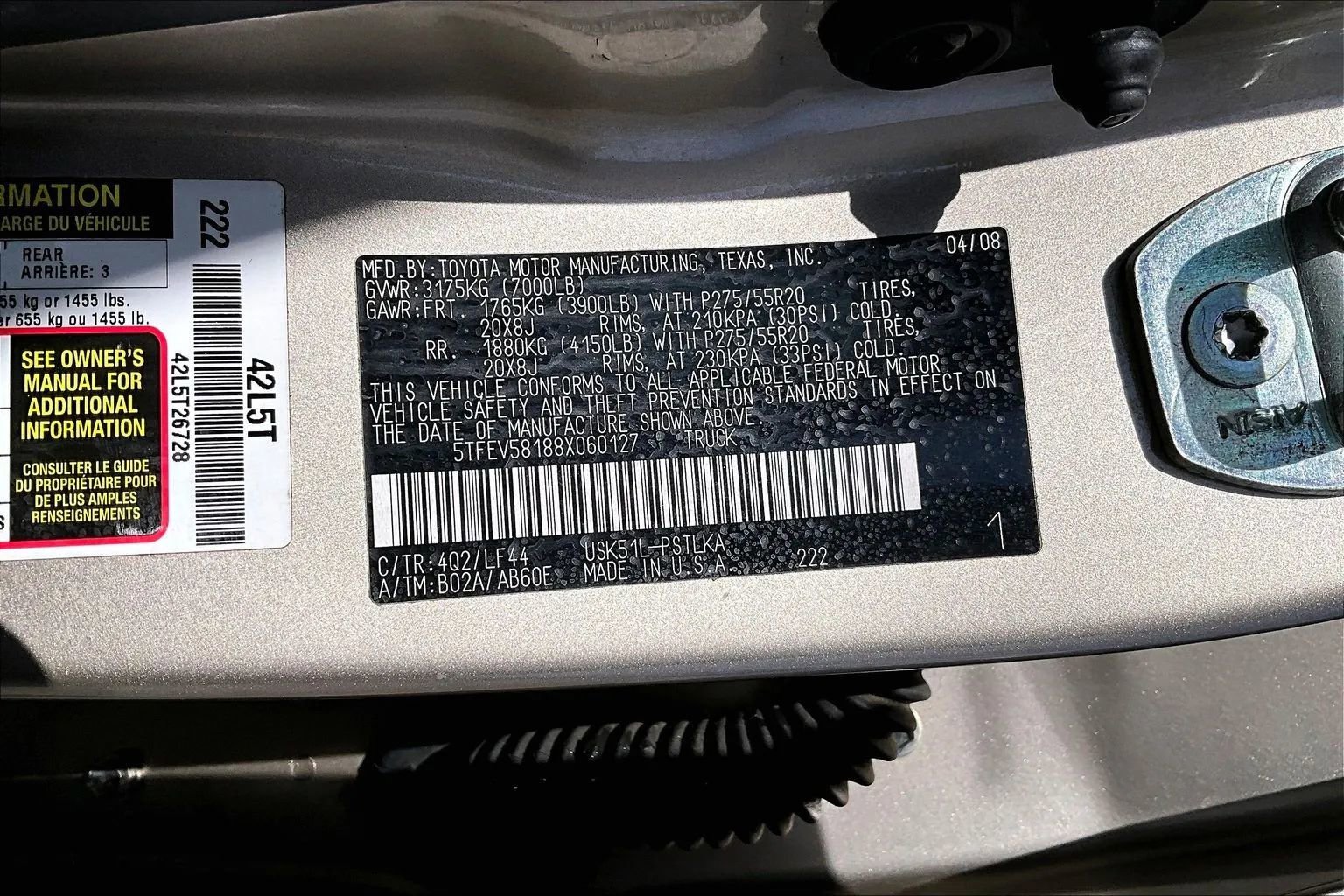 Used 2008 Toyota Tundra Limited RWD image 26